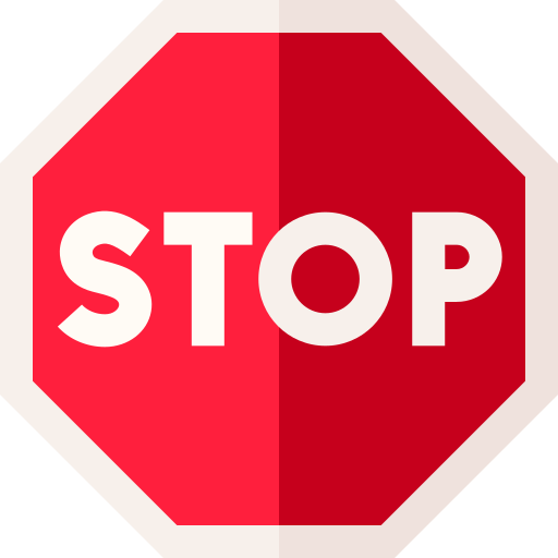 Stop Sign Emoji